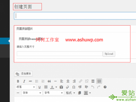 wordpress如何在内容编辑器的前面添加自定义字段面板